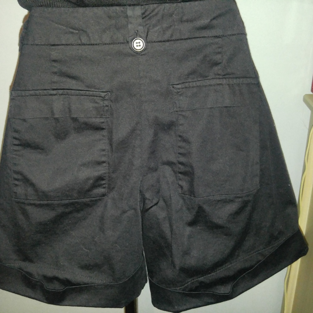 JACOB cute cotton blend cuffed short shorts Sz3/4